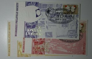 MILCOPEX The World of Philately 1978 Milwaukee WI Postal Stationary Day Cover