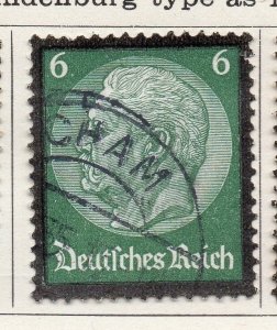 Germany 1934 Early Issue Fine Used 6pf. 093295