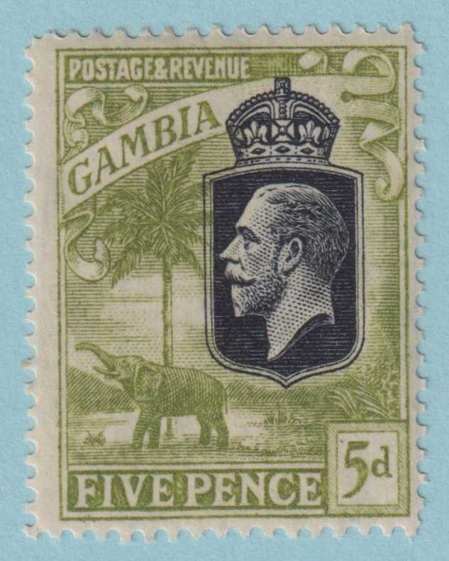 GAMBIA 109 MINT HINGED OG*  NO FAULTS EXTRA FINE