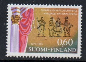 Finland Sc 540 1973 Opera in Finland stamp mint NH