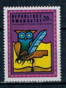 Rwanda 1975 MNH Stamps Scott 675 University Science Birds Owls