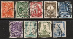 Mexico Sc #707-715 Used