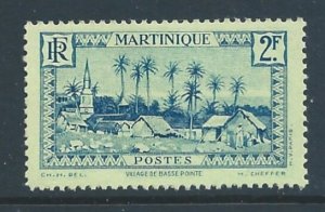 Martinique #166 NH 2fr Village of Basse-Pointe