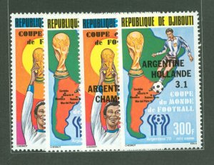 Djibouti #C115-8 Mint (NH) Single (Complete Set)