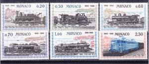 Monaco 1968 Vintage Locomotives complete VF/NH(**)