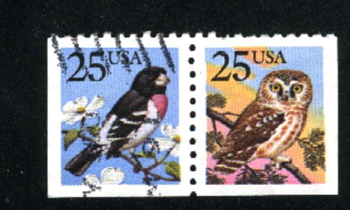 USA 2284-85   pair  u VF  1988 PD