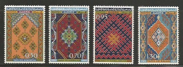 Algeria MNH sc# 393-6 Rugs