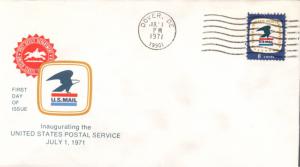 #1396 DE, Dover 7-1-71 USPS FDC