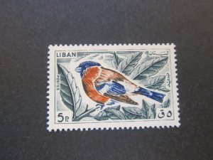 Lebanon 1965 Sc 439 Bird MNH