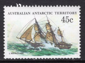 Australian Antarctic Territory L49 Sailing Ship MNH VF