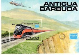 Antigua & Barbuda  1986 Trains SS MNH Sc#938 