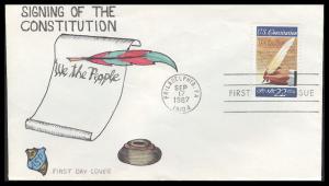 #2360 US Constitution ASP FDC
