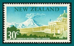 New Zealand 1967 Tongariro National Park, 30c MLH  #399,SG859