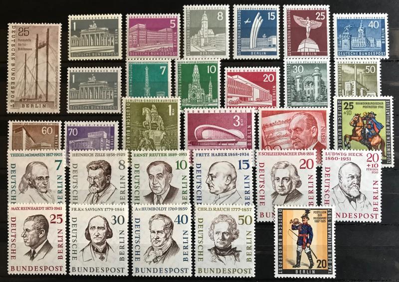 Berlin: Range of early MNH Issues