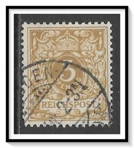 Germany #46a Numeral Used