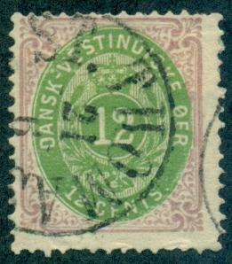 Danish West Indies #11  Used  Scott $175.00