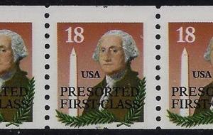 2149a Scarce Miscut Error / EFO PNC5 #33333 Washington Monument Mint NH