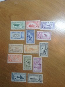 Falkland Islands # 107-20  MH