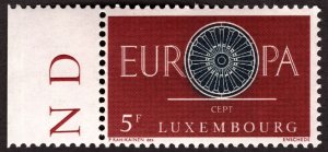1960, Luxembourg 5Fr, MNH, Sc 375