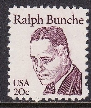 1860 Ralph Bunche MNH