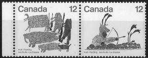 Inuit - #751a pair - MNH