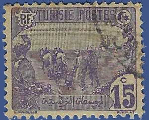 Tunisia #36 1906 Used