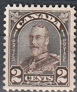 Canada SC# 166 Mint Hinged VF   (~1955)
