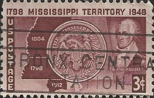 # 955 USED MISSISSIPPI TERRITORY