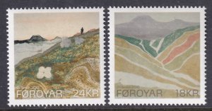 Faroe Islands 534-535 MNH VF