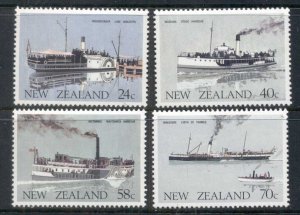 New Zealand 1984 Ships, Ferries MUH