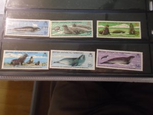 British Antarctic Territory  #  96-101  MNH  Antarctic Seals