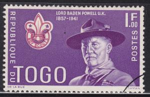 Togo 402  Lord Baden-Powell 1961