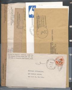 A.P.O. & U.S. Navy Postmark Collection, U.S.A.