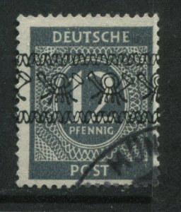 Germany 12 pf gray overprinted with post horns used