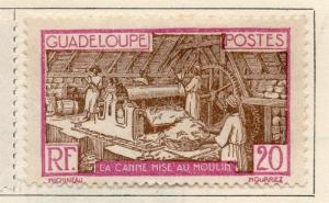 Guadeloupe 1928 Early Issue Fine Mint Hinged 20c. 077298