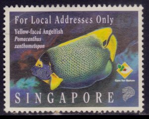 Singapore, 1995, Environmental Protection - Marine Fish, used*