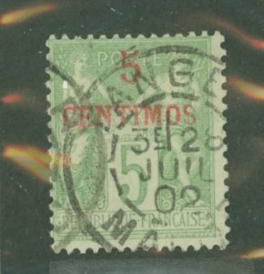 French Morocco #2a Used Single