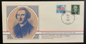 US #2278,1278 On Cover - Bicentennial of Constitution 1787-1987 [BIC88oE]