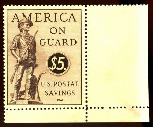 U.S. #PS15 MINT OG NH LARGE MARGIN