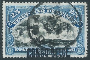 Belgian Congo, Sc #34a, 25c Used