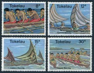 Tokelau 65-68, MNH. Michel 58-61. Various Canoe Racing, 1978.