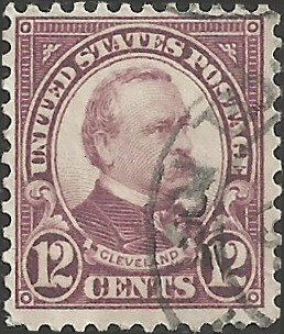 # 693 Used Brown Violet Grover Cleveland