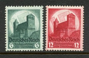 Germany # 442-3, Mint Hinge remain.