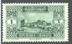 Lebanon, Scott #119, Used