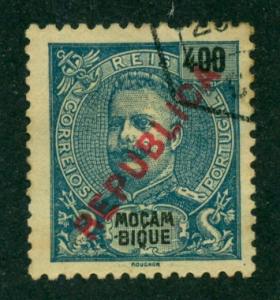 Mozambique 1917 # 218 U SCV(2014)=$3.00
