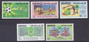 Iraq 616-20 MNH 1971 4th Pan-Arab Schoolboys Sports Games Set of 5 VF