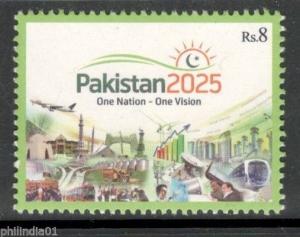 Pakistan 2014 Pakistan 2025 One Nation-One Vision Economy & Industry MNH # 4186