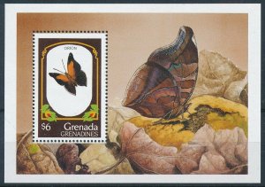 [108943] Grenada Grenadines 1993 Insects butterflies Orion Souvenir Sheet MNH