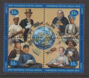 SCOTT  764-767  block of 4    MNH  UN NEW YORK   1999