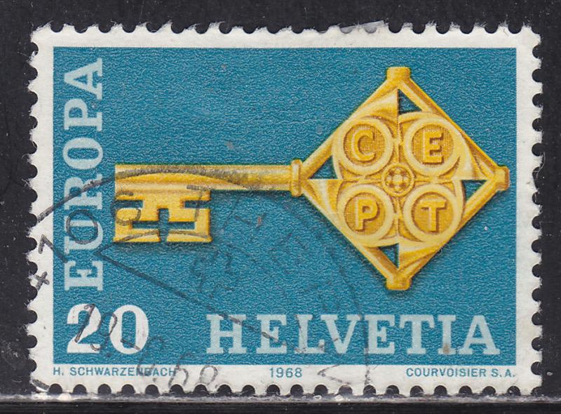 Switzerland 488 Europa CEPT 1968